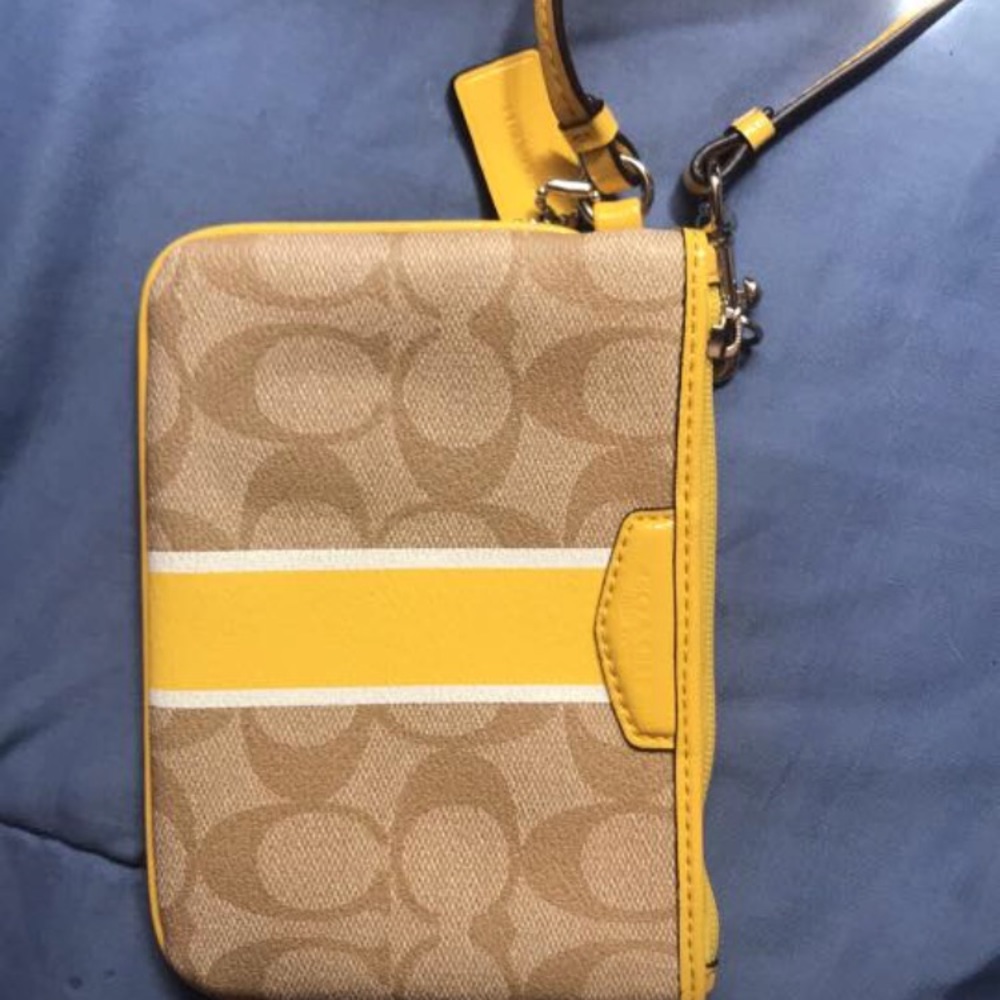 Coach wristlet
